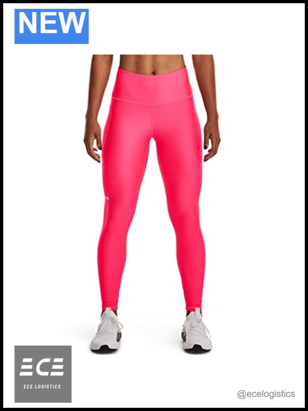 High No-Slip Waistband Pocketed Leggings HeatGear Full Length